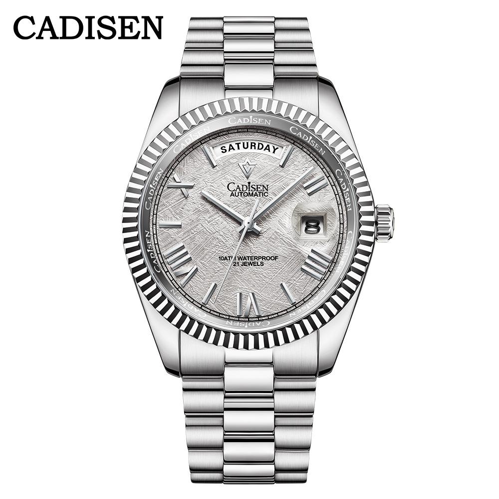 CADISEN Neue TOP Marke Luxus herren Uhr Mit Box 5ATM Wasserdichte Automatische männer Mechanische Uhren