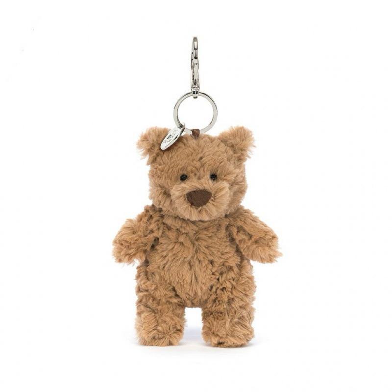 Beliebter Neuer Tasche Anhänger Schlüsselanhänger Trend Kreativer Plüsch Schlüsselanhänger Dekoration Schlüsselanhänger Geschenk brown