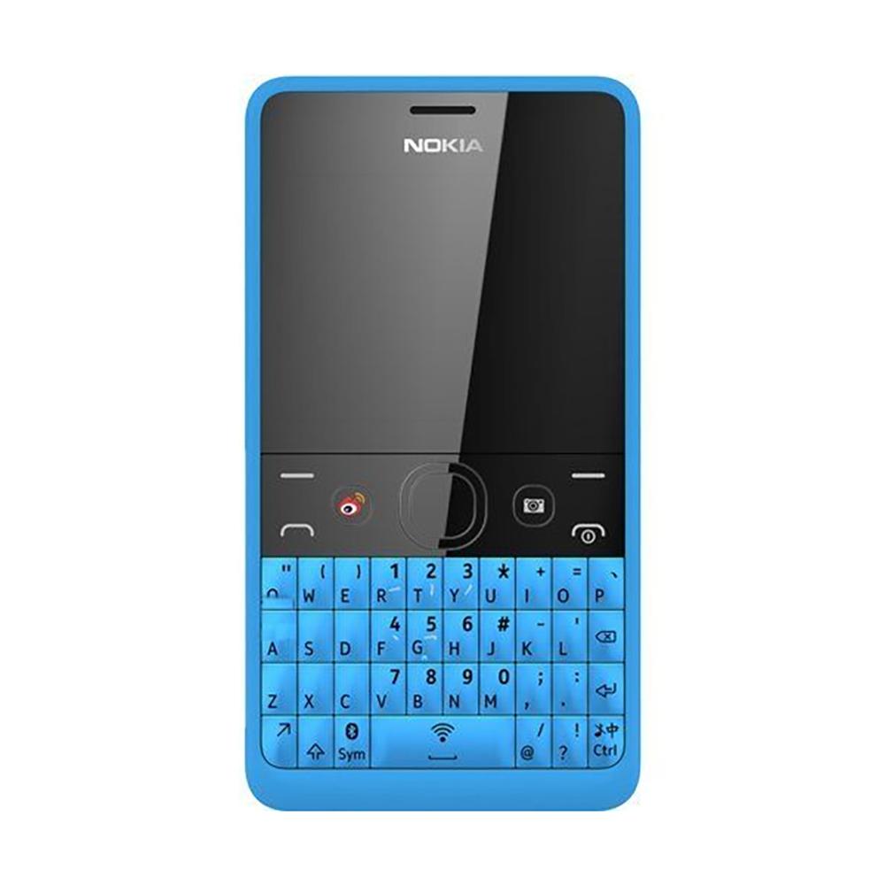 Generalüberholtes Nokia Original Nokia Asha 210 2013 Mobiltelefon mit 2 SIM Dual SIM Simple Set blau