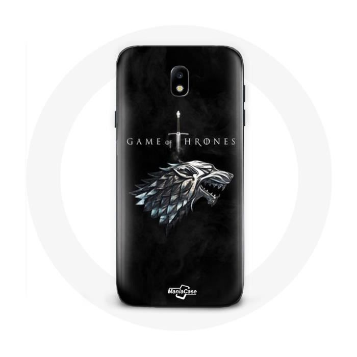 Hülle für Samsung Galaxy J5 2017 Game of Thrones Staffel 8 Game of Thrones House Stark Logo Hallo