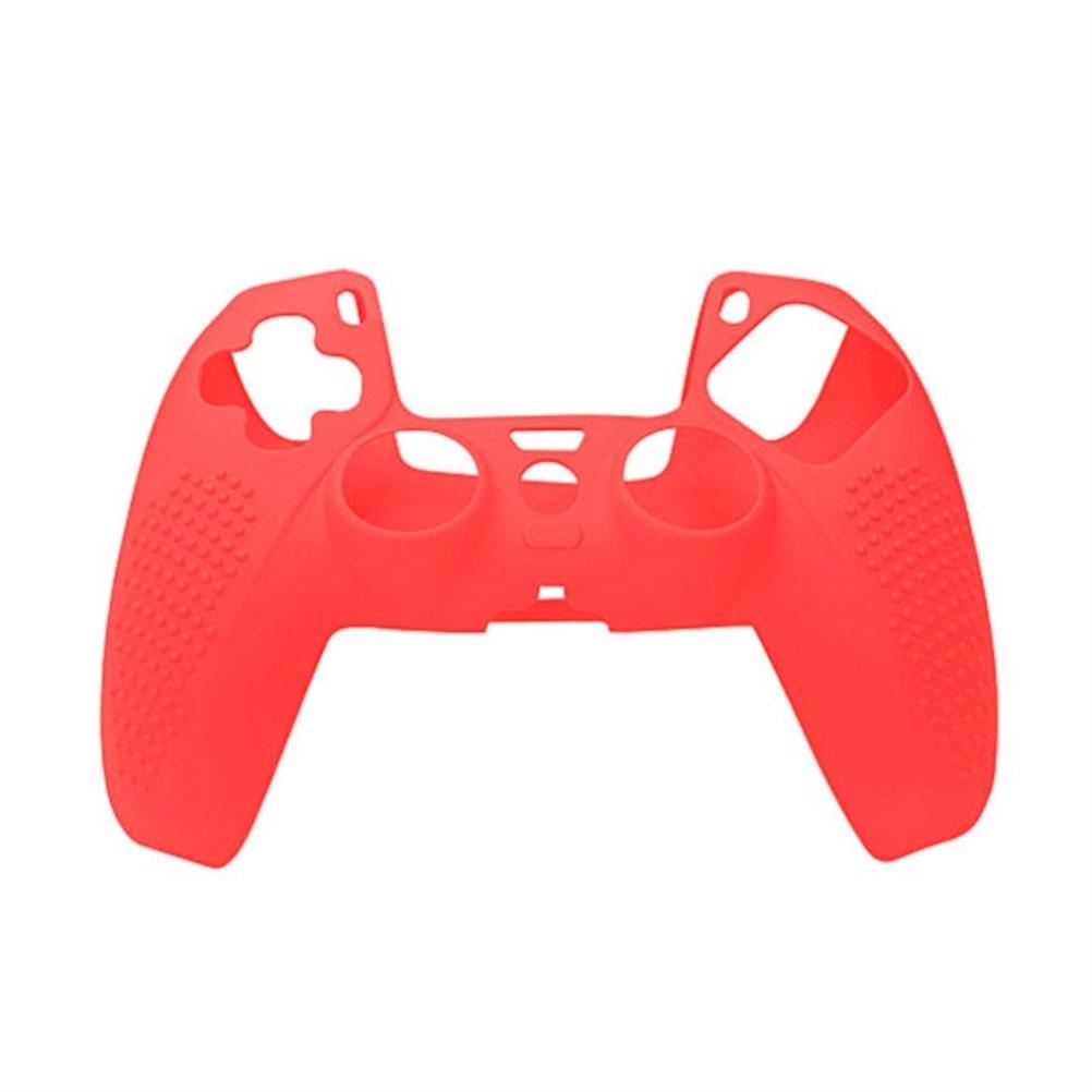 Controller Skin Grip Anti-Rutsch Silikonhülle Schutzhülle Kompatibel für PS5 Controller Gamepad weiß