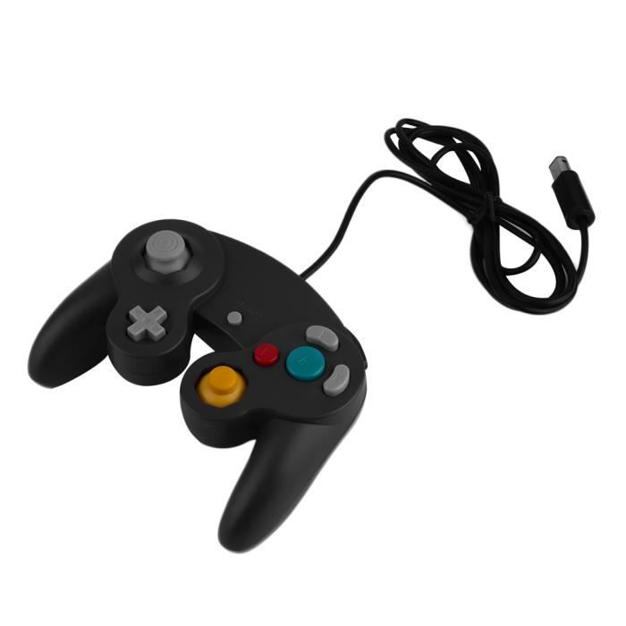 Contrôleur de jeu plastique sensible pour nintendo gamecube ou de tampon manette wii