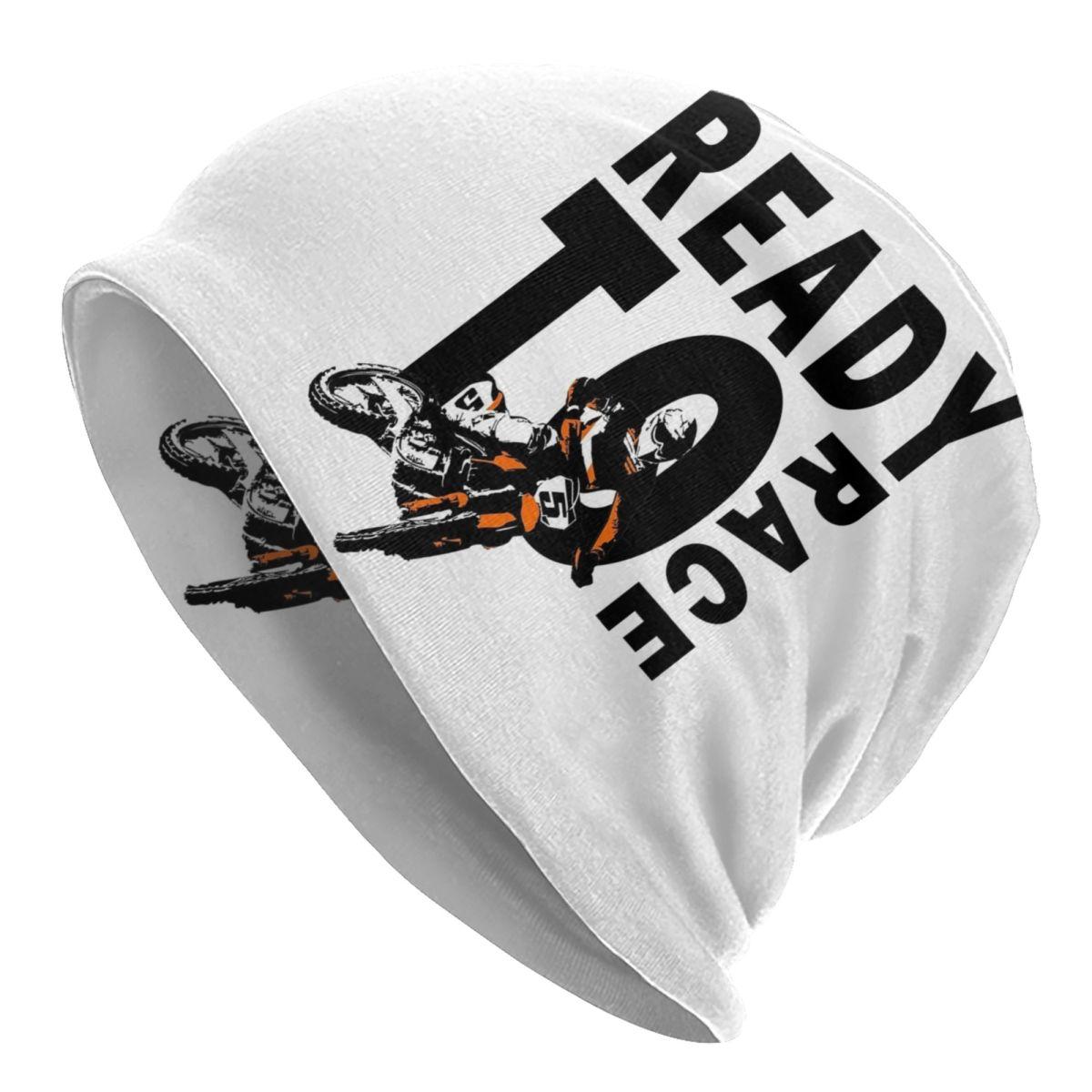 Ready To Race Beanie Skullies Mütze Motorrad Sport Racing Merch Cross Motocross Zubehör Motorrad Enduro Cap Einzigartiges Design One Size
