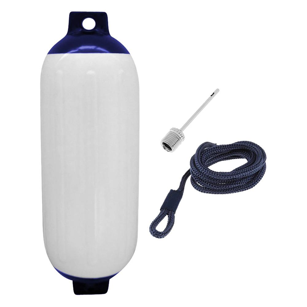 1 Stück Boot Aufblasbarer Fender Marine für Fender Boot Yacht Anker Verwendung für Bassboote Sport Schlauchboot Fender 11cmx40cm