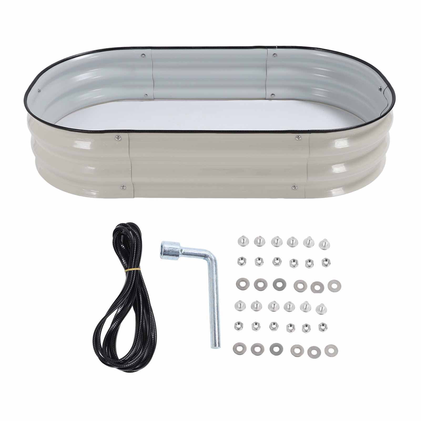 Hochbeet-Set für Gemüse und Blumen, Hochbeet, Hochbeet, Gartenkästen, Outdoor, einfach selbst zu bauen