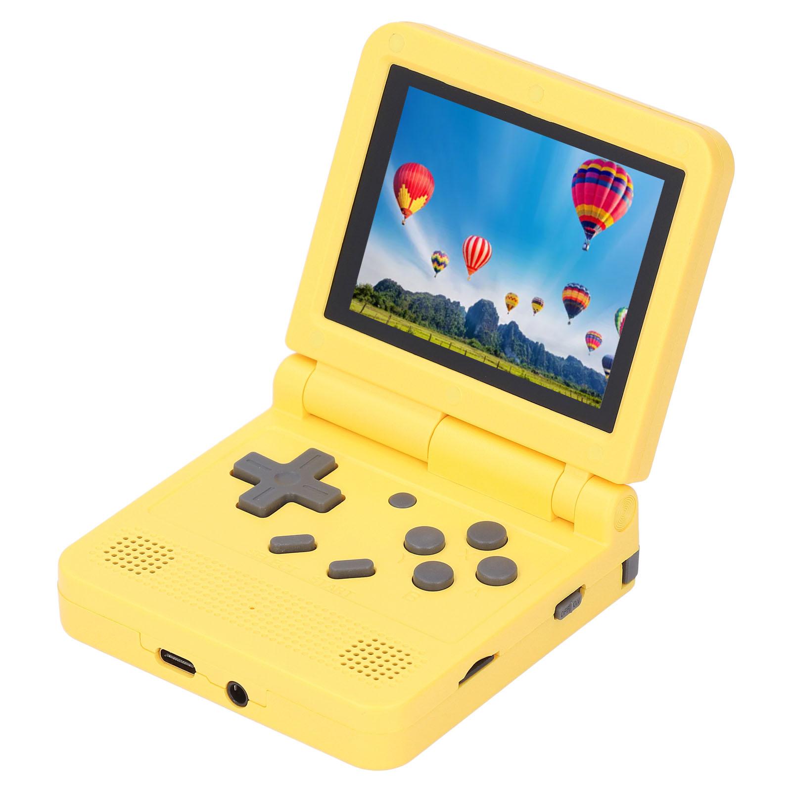 Flip Handheld Spielkonsole 2 Einstellbare Winkel 3 Zoll Bildschirm 15 Emulator Unterstützung Tragbare Retro 16G