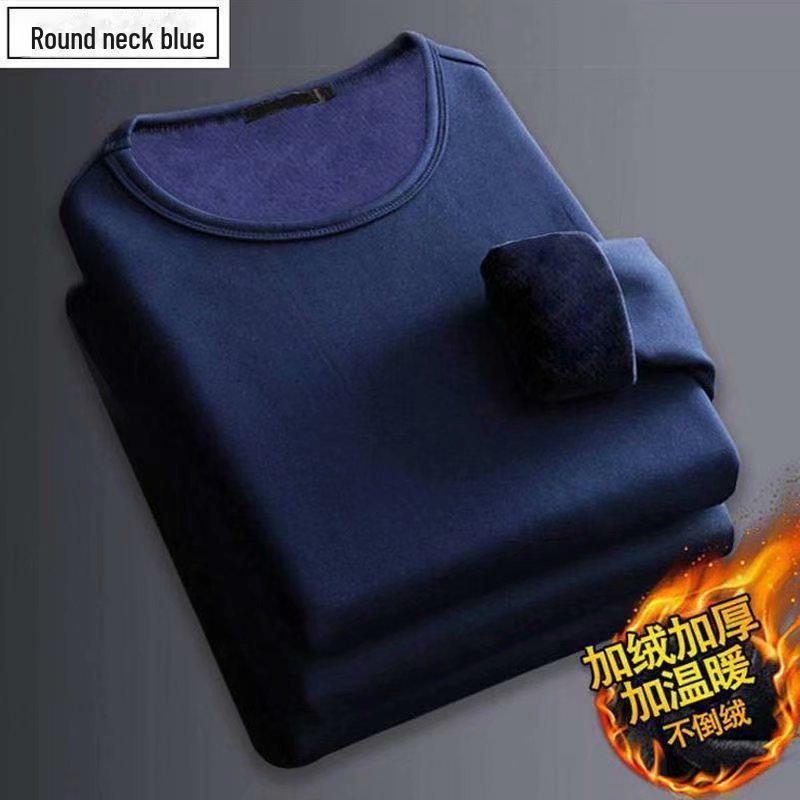 Herren Winter Thermo Fleecegefüttertes Hemd für Outdoor-Bekleidung 2XL (63-70 kg)