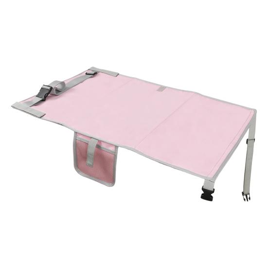 Tragbare Kleinkind Flugzeug Sitz Extender Einstellbare Leichte Kinder Flugzeug Bett Klapp Langstrecken Flüge Baby rosa