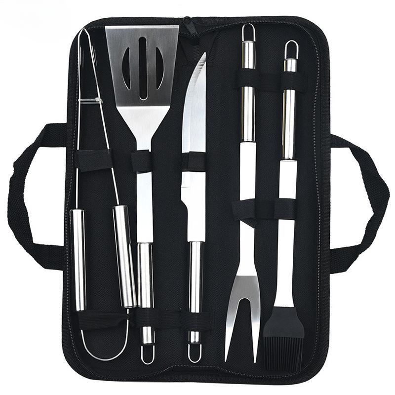 Barbecue-Set, Grillwerkzeug-Set, Outdoor-Barbecue-Kit, Barbecue-Grillwerkzeug-Set mit Aufbewahrungstasche