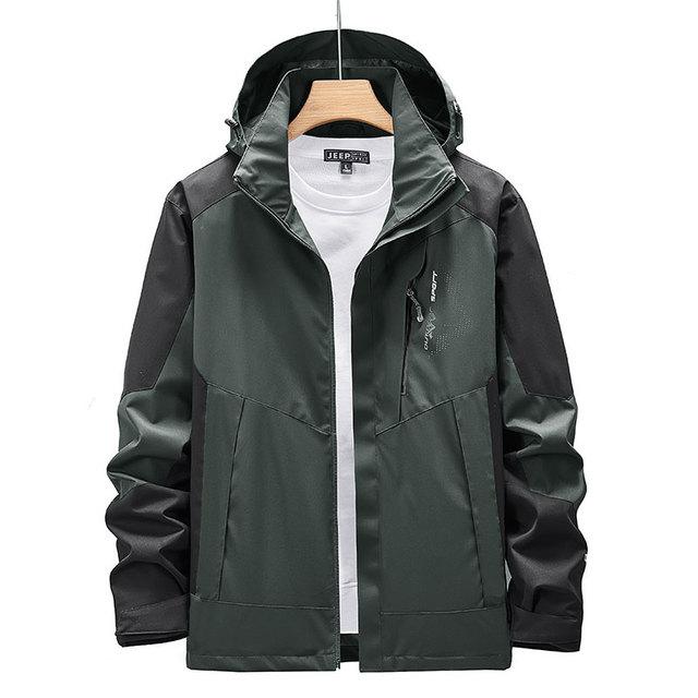 Plus Größe 8xl Größe 8xl 7xl 6xl Herren Wasserdichte Jacke Männer Outdoor Jacken Große Herbst Winter Winddicht Outwear Windjacken Mantel männlich 8XL