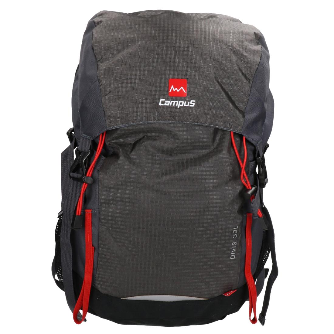 Campus Divis 33L Rucksack, Unisex grauer Rucksack One size grau