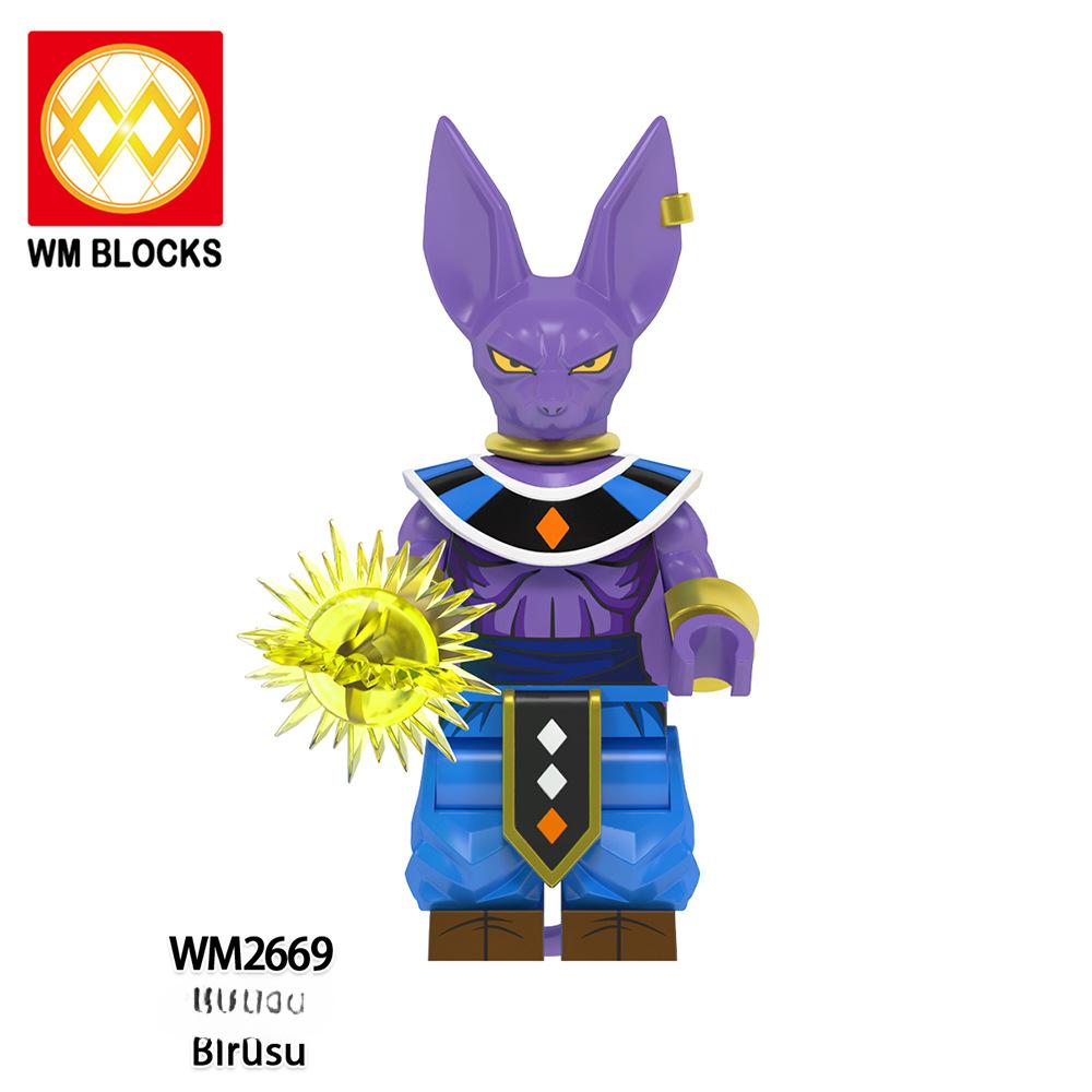 WM6177 Japan Abenteuer TV Shows Mini Bausteine Ziegel Mit Kugeln Action-figuren Pädagogisches Spielzeug Für Kinder Geschenke