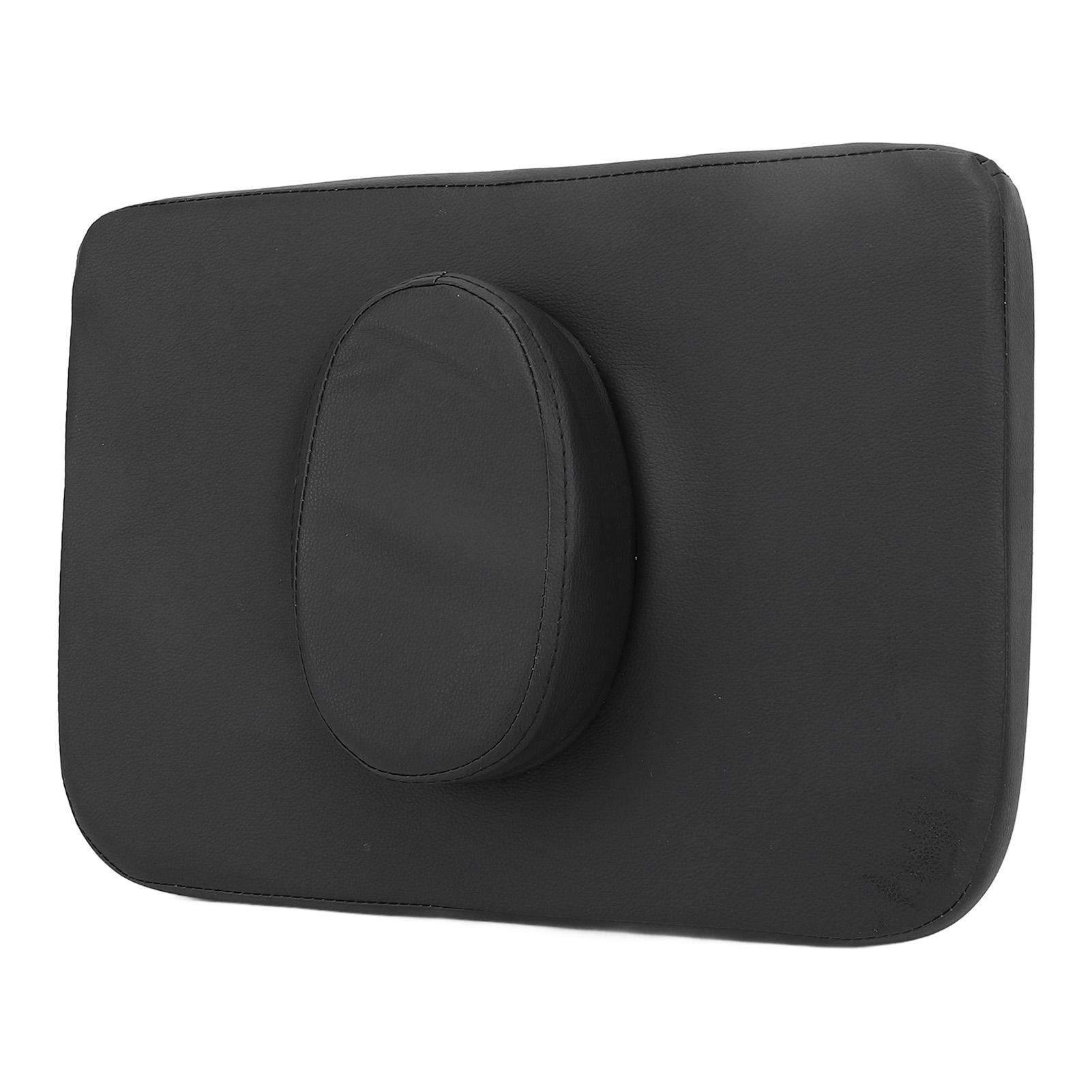 Gesichtskissen für Massageliegen, universelles quadratisches Massage-Gesichtskissen aus PU-Leder, Kopfstütze für Massage-Spa