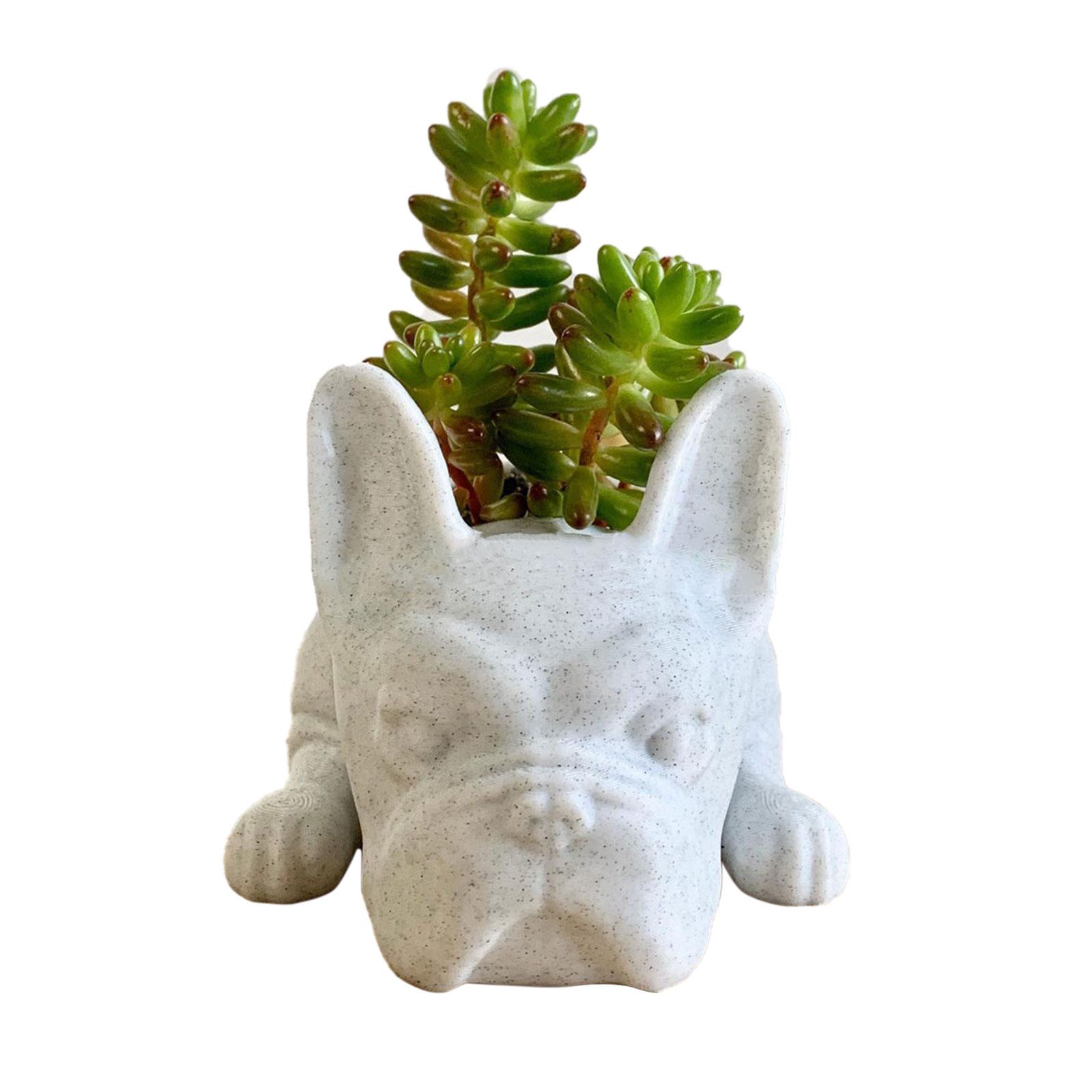 Welpen Topf Dekoration Harz Topf Hund Blumentopf
