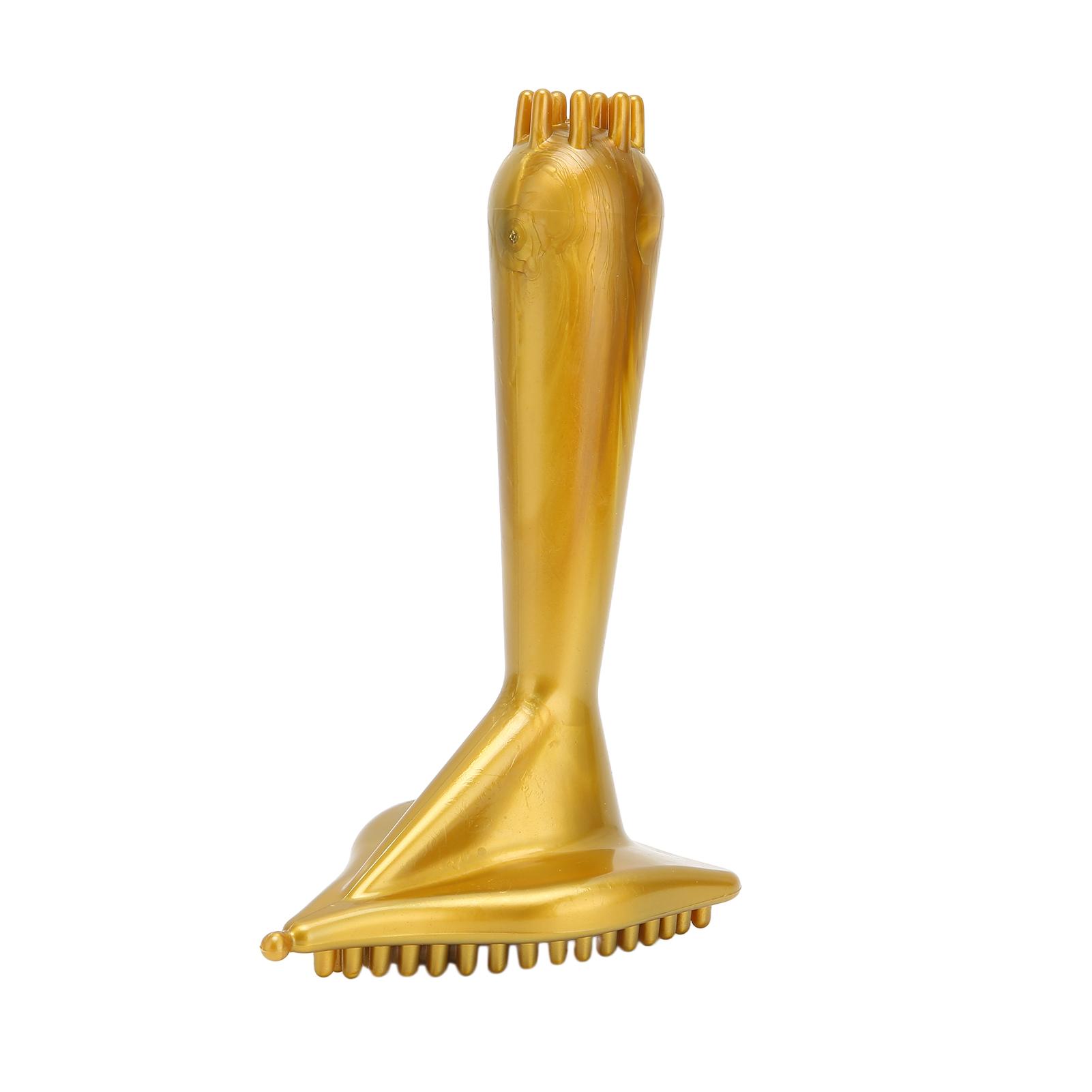 Meridian Trockenbürste Seidig Glatte Massage Schlankheits Exfolierende Körperbürste für Massage Fuß Bein Gewebe