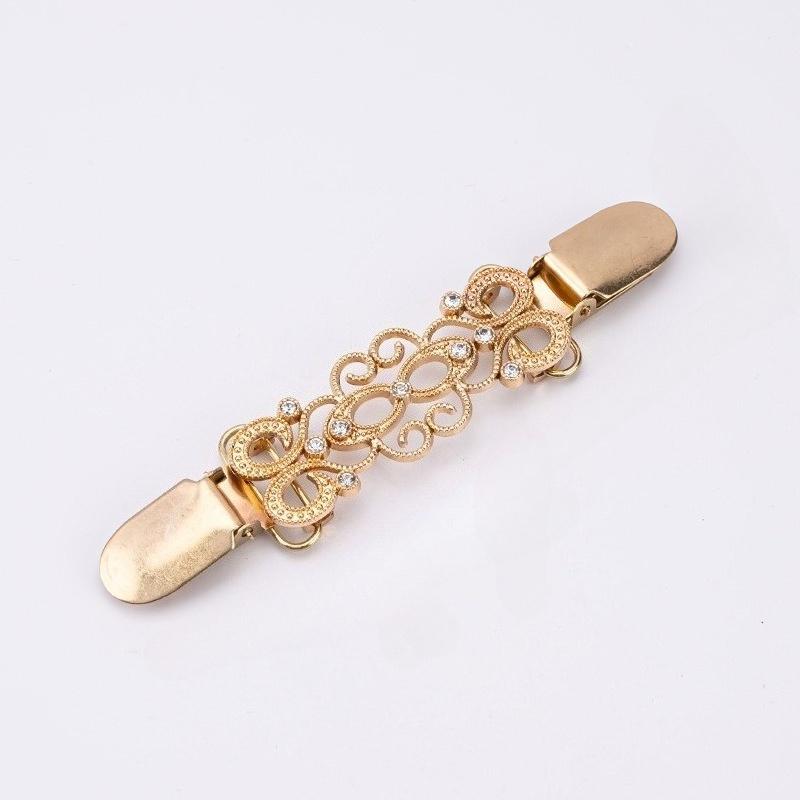 Damen Vintage Schal/Strickjacken Clip, Brosche für Kleider, Hemden