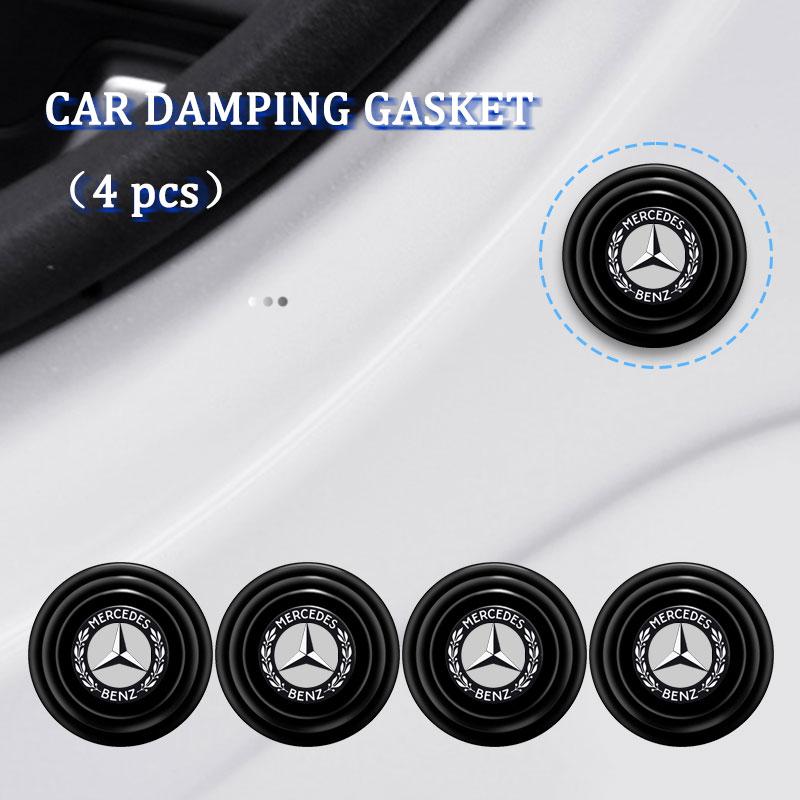 Auto Tür Anti-Kollisions-Silikonpads Stoßdämpferdichtung Geeignet für Mercedes Benz AMG W211 W213 W203 W205 W204 A C E B R Klasse Autozubehör 4Pcs benz