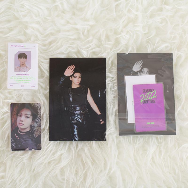 54 Stück Nicht-repetitive Bts Fotokarten Lomo Karten 2022 Tischkalender Geschenk Sammlung für Bts Fans JUNG KOOK
