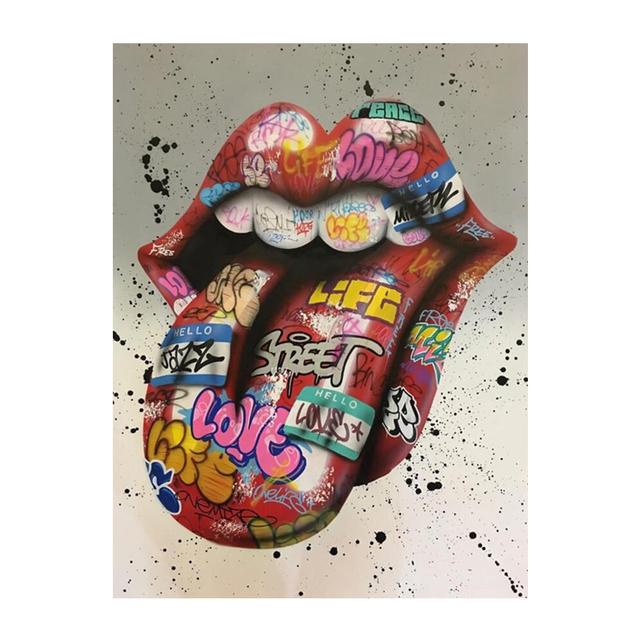 Street Graffiti Kunst Liebhaber Hände Leinwand Poster Kunst Leinwand Gemälde Inspiration Kunstwerk Wandbilder für Wohnzimmer Cuadros 60*100cm