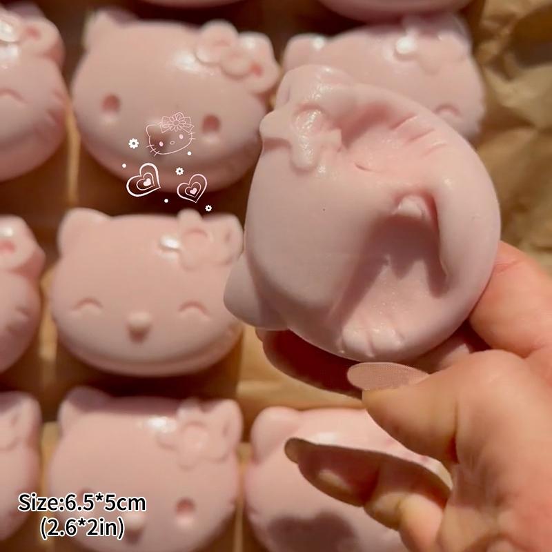 Hello Kitty Squishy Spielzeug Niedlicher KT Knetball Fidget Spielzeug Weicher Entspannungs-Knetball Entspannendes Geschenk Gastgeschenk Geschenk Spielzeug