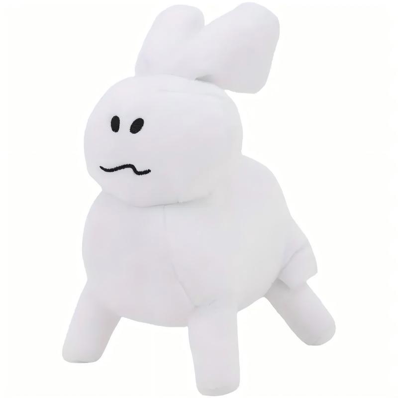 Roblox Forsaken Gubby Plüschtier Schwarz Weiß Gelb Blau Kaninchen Stofftier Weiche Puppe Für Kinder Spiel Fans Geburtstag Feiertag Schönes Geschenk 25cm