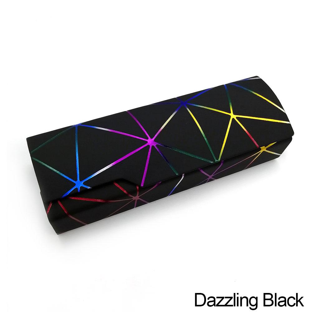 Mode Männer Frauen Gläser Fall Schutzhülle Box Sonnenbrille Zubehör Optische Lesebrille Brillen Box schwarz/bunt