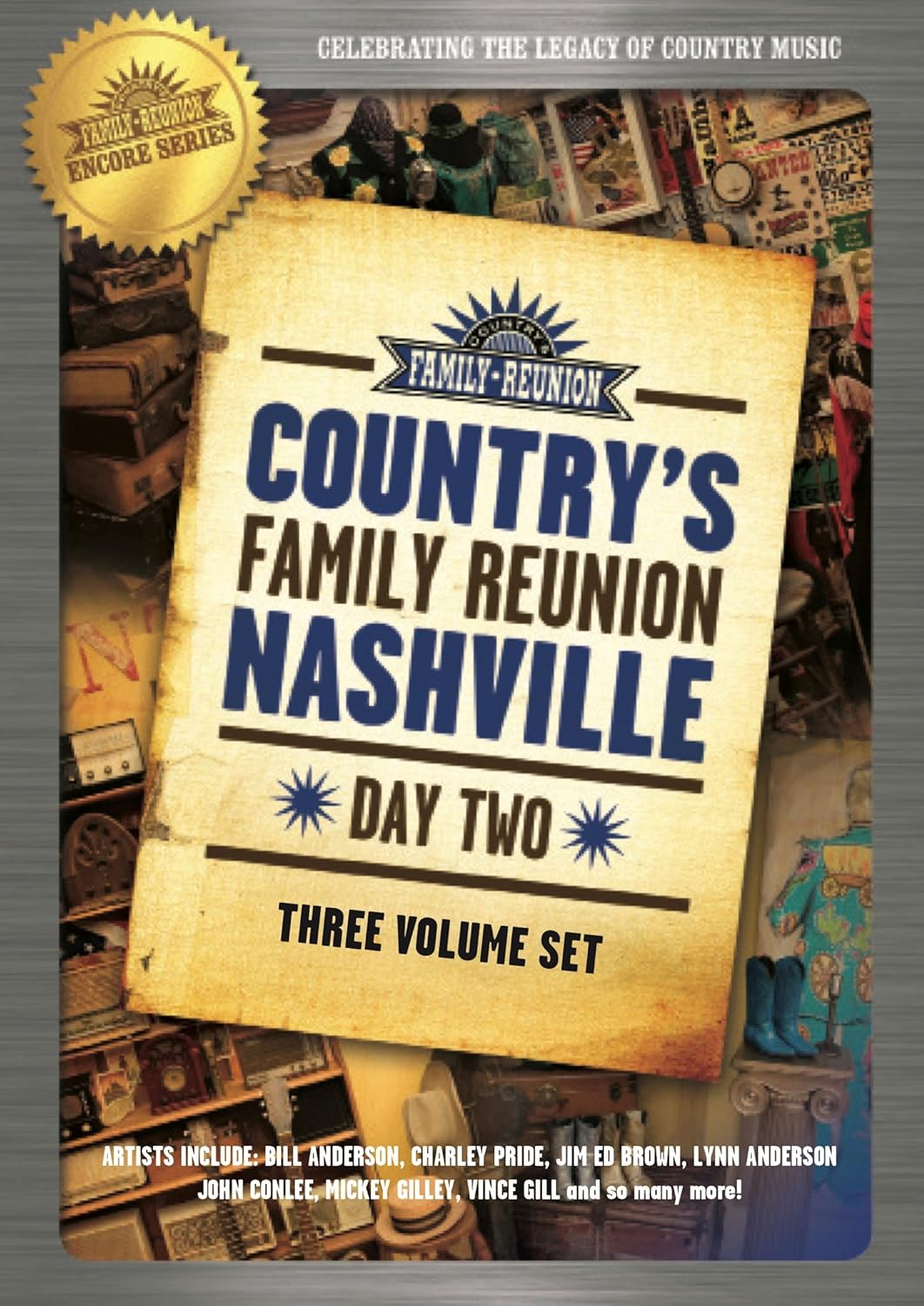DVD BILL ANDERSON, CHARLEY PRIDE, JIM E - Country's Family Reunion Nashville KEINER TEAM MARKETING Nicht Japan Filme & DVD Gebraucht
