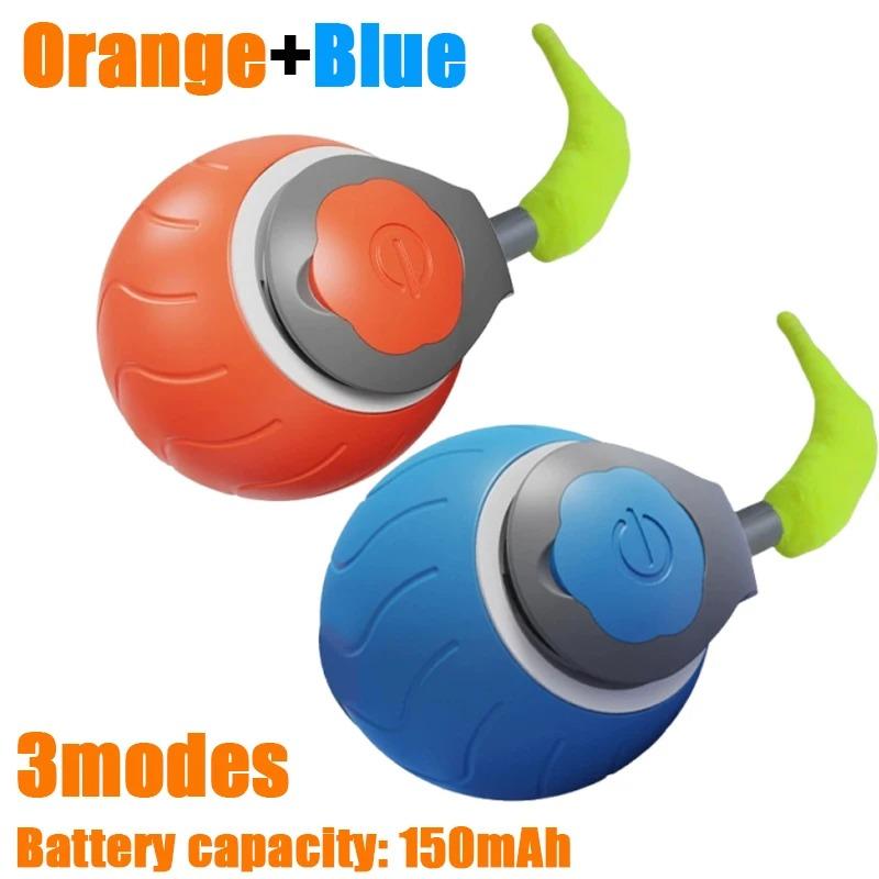 2 STÜCK Katze Interaktiver Ball Spielzeug Wiederaufladbares Smart Haustier Elektrisches Spielzeug Hund Katze Training Maus Imitation USB Wiederaufladbarer Rollender Kugel Haustier Katze Spielzeug 2PCS