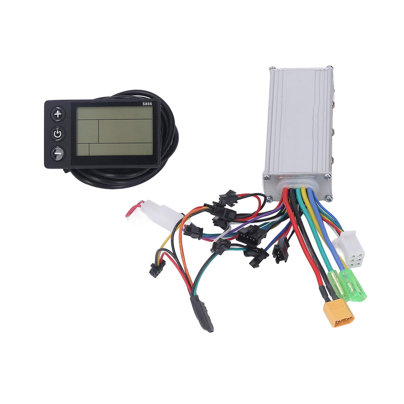 Bike Controller S866 LCD Display Ersatz Brushless Controller Kit für Elektrofahrräder Roller