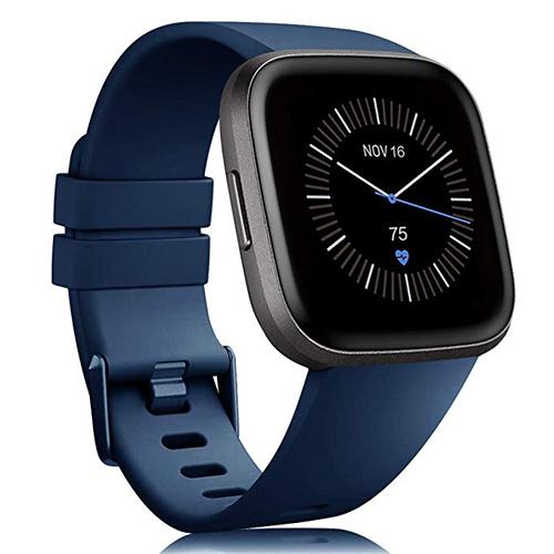 Armband für Fitbit Versa/Versa2/Lite Smartwatch-Ersatzband. Sport-Silikonarmband für Fitbit Versa 2-Armband S