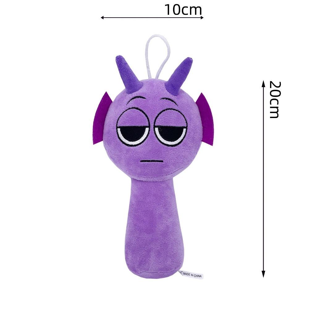 15CM Neue Sprunki Plüschtiere Sprunki Incredibox Plüschpuppe Anime Spiel Rolle Cartoon Kissenpuppe Kinderspielzeug Stoffpuppen Weihnachtsgeschenke purple