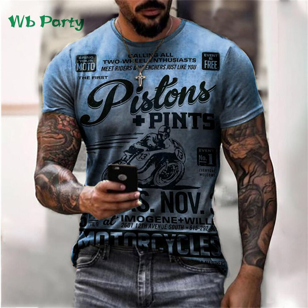 Herren T-Shirts Vintage Print Fitnesskleidung Herren Vintage Grafik T-Shirts Herren Sommerkleidung 3D Print Herren T-Shirts Rundhals Oberteile 3XL gray