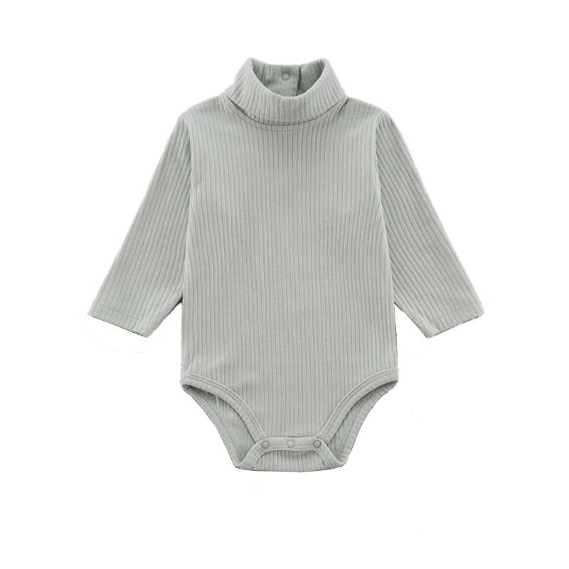 Baumwolle Baby Body Frühling Herbst Baby Junge Mädchen Kleidung für Neugeborene Körper Kinder Overall Babys Kleinkind Bodys Säuglings Kleidung 9M(74) hellgrüne