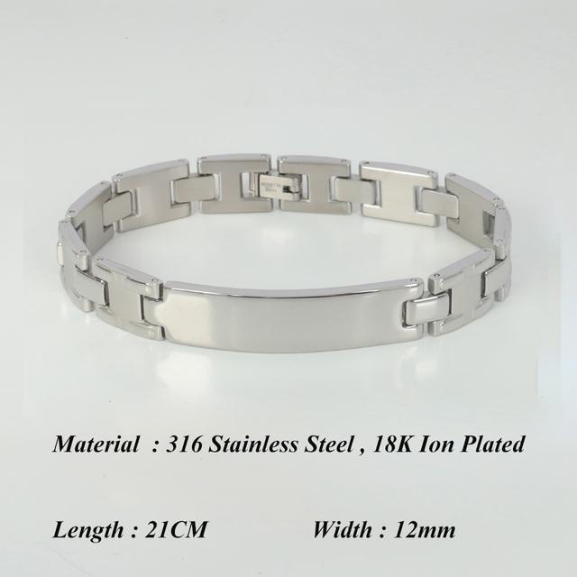 Hochwertige Luxus 18 Karat Dubai vergoldete Armbänder für Männer und Frauen Modeschmuck Herrenarmband