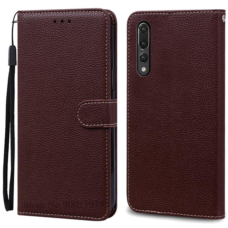 Für Huawei P20 Fall Huawei P20 Pro Abdeckungen Coque Für Huawei P20 Pro Fall Brieftasche Flip Leder Abdeckung Für Huawei P 20 Pro Fall Etui For Huawei P20 Pro kaffeebraun