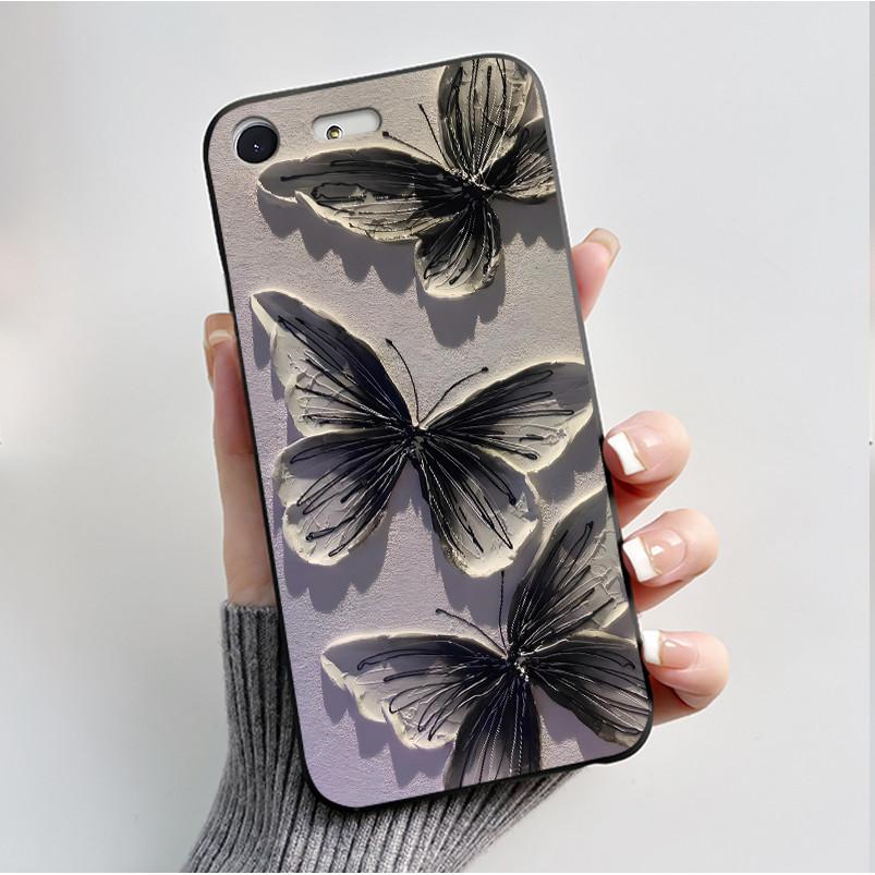 Weiche Handyhülle für Sony Xperia XZ Premium Hülle Abdeckung G8141 G8142 SO-04K SO-04J Luxus Mode Schmetterling Blume Schutzschale Sony SO-04K SO-04J