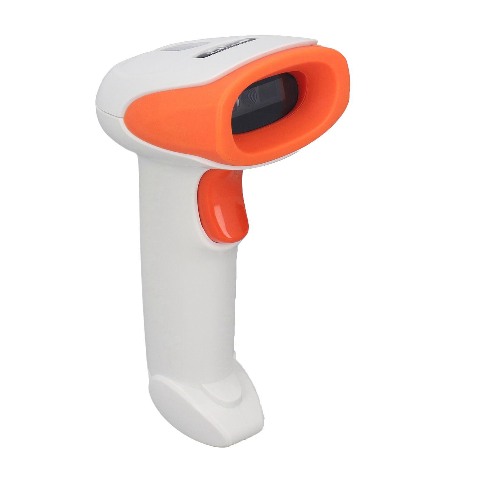 Handheld-Barcode-Scanner, 2,4 G, kabellos, 2D-Barcode-Lesegerät, Scanner-Pistole für Logistik-Express