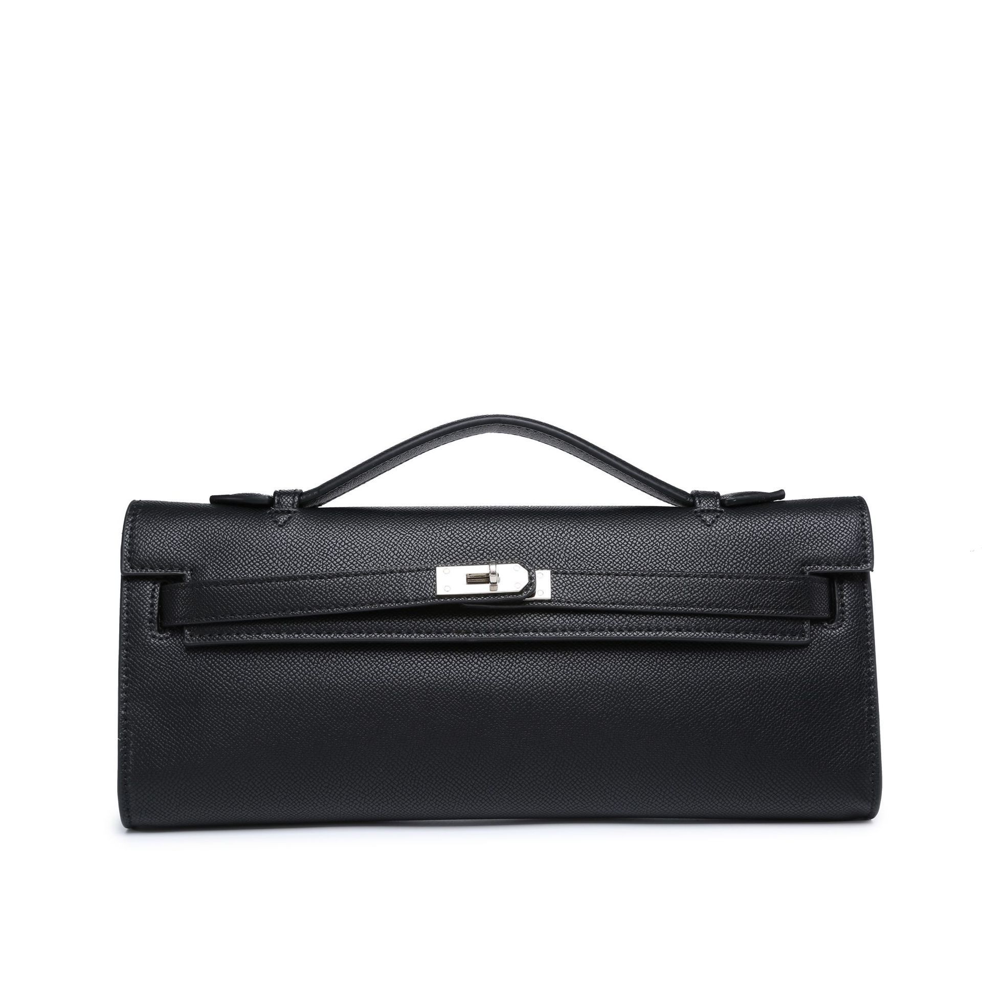 Beliebte Tasche Damen-Tasche neue Handflächenmuster Schulter tragbare Clutch-Tasche Handy-Tasche Trend 34*4*14cm gray