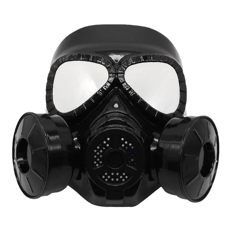 Spiel Live Action Spiel Feld Ausrüstung Vollgesichts Gasmaske schwarz