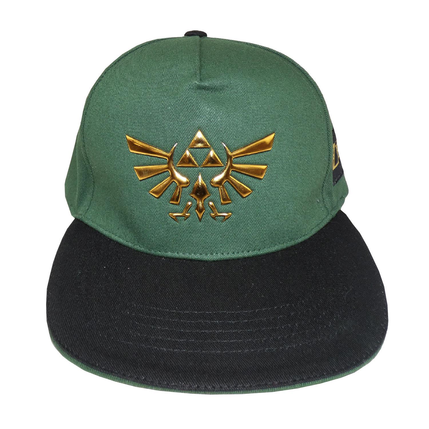 Hyrule-Logo-Snapback-Kappe von Legend Of Zelda One Size grün