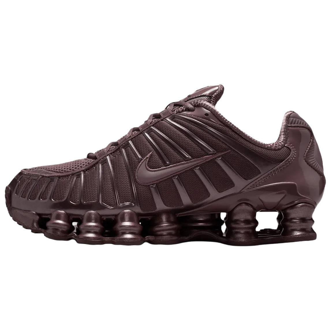 Nike Shox TL Serie Bequeme Passform Laufschuhe Unisex Sneaker Tiefviolett IB1087-500 35.5