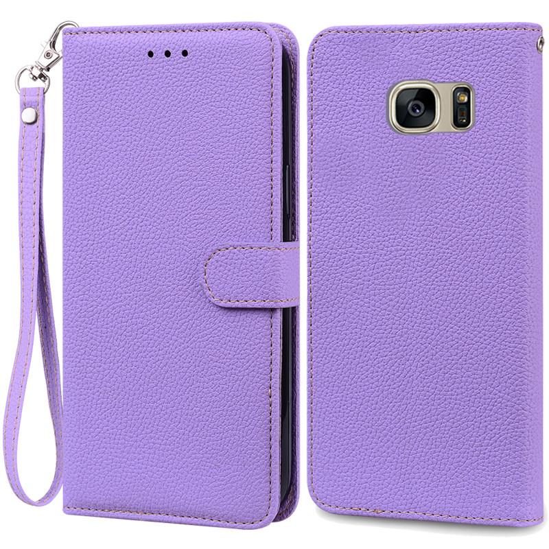 S7Edge Fall Für Samsung Galaxy S7 Fall Leder Brieftasche Auf Für Samsung S7 Rand Fall Weiche Flip-Cover Für Samsung s7 S 7 Rand Fundas For Samsung S7 Edge