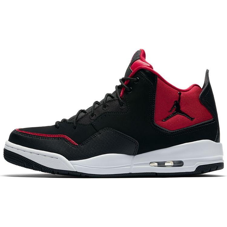 Air Jordan Jordan Courtside 23 Gym Red Herren Sneaker Schwarz Schwarz-Gym-Rot-Weiß AR1000-006 42.5