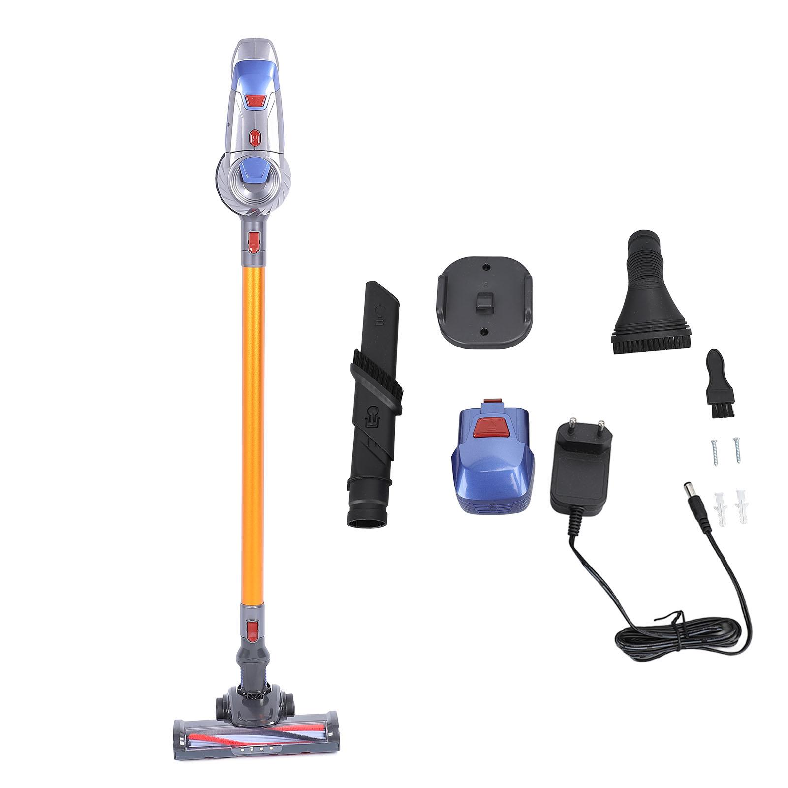 Kabelloser Staubsauger, leistungsstarker Handstaubsauger mit starker Saugkraft für Teppiche und Hartböden