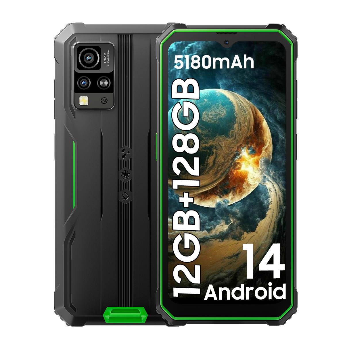 Generalüberholtes Blackview BV4800 Pro 12GB RAM 128GB ROM Andriod 14 Smartphone 5180mAh