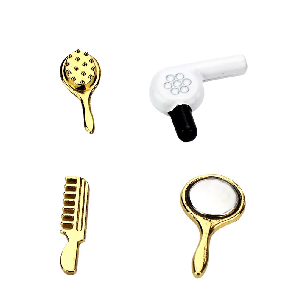 1:12/1:6 Puppenhaus Miniatur Szene Modell Friseur Werkzeuge Rollenspiel Spielzeug