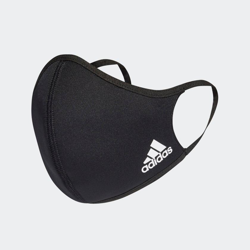 Adidas Schutzmasken Schwarz 3er Pack M/L 1_0 black