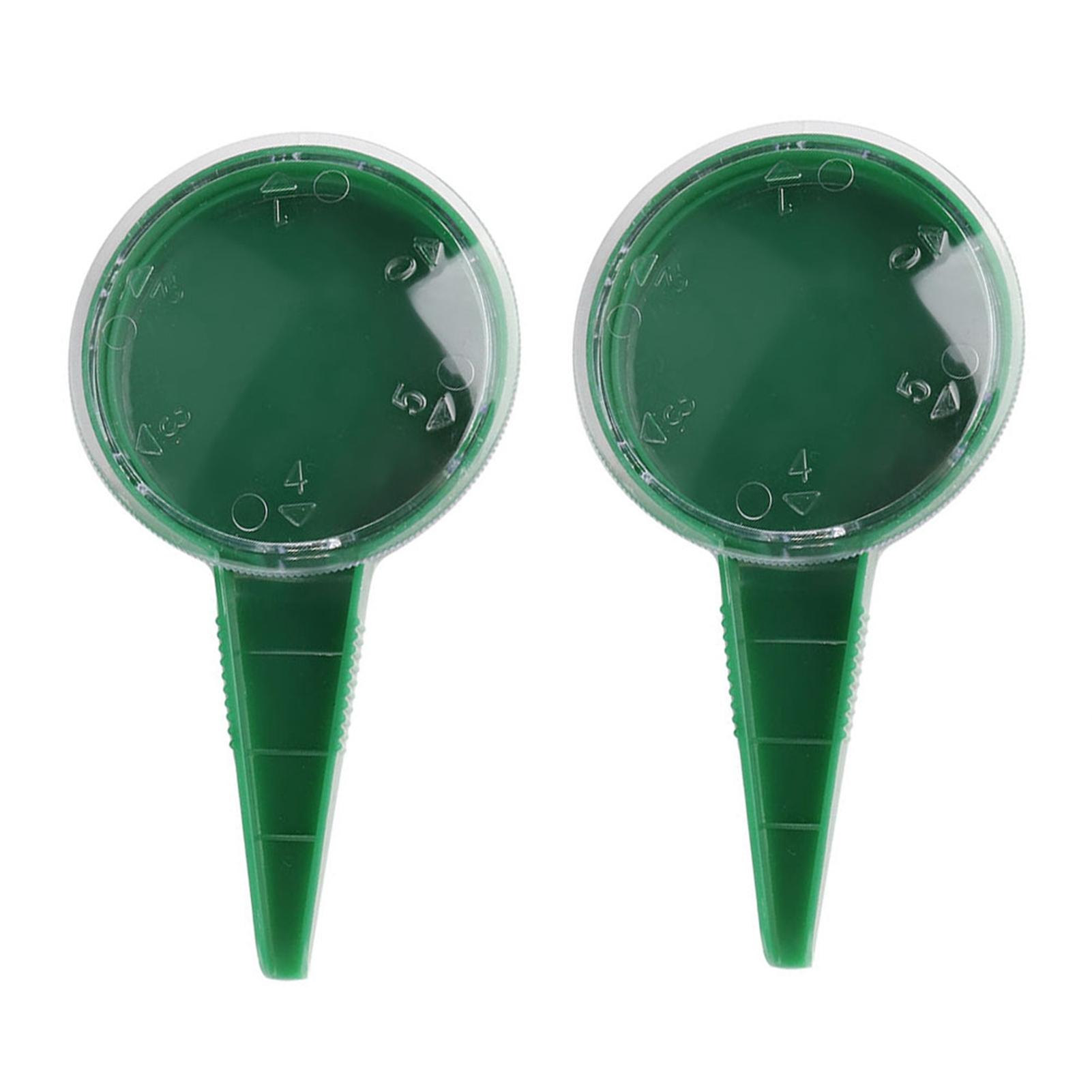 2Pcs Einstellbare Manuelle Anlage Seeder Spreader Samen Pflanzer Garten Aussaat Werkzeug