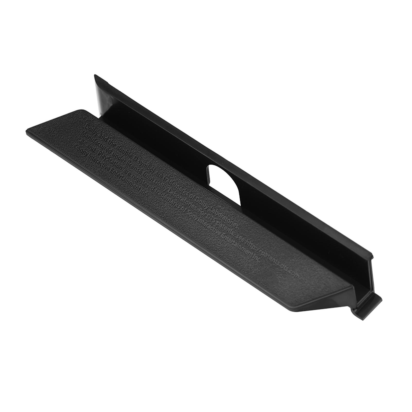 Schwarze Kunststoff-HDD-Festplattensteckplatz-Abdeckungsklappe für die PS4 Pro-Konsole