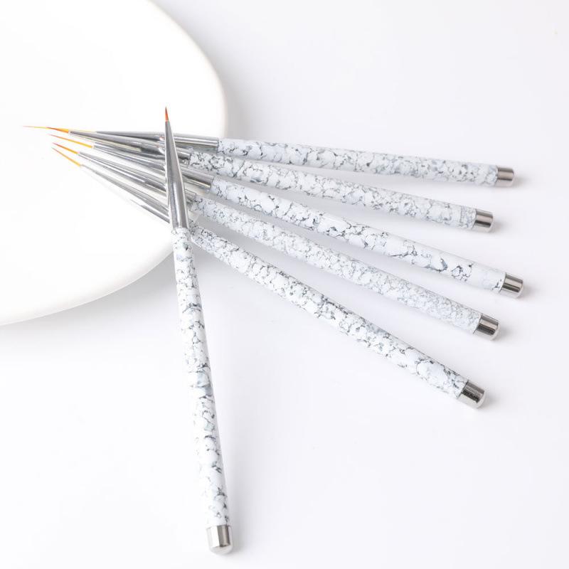 Japanisches Profi-Nagelkunst-Pinselset: Extrafeine Detail-, Gelpolitur- und Linerpinsel für Salons